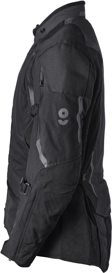GMS Acamar WP waterproof Motorcycle Textile Jacket black M Figure 2