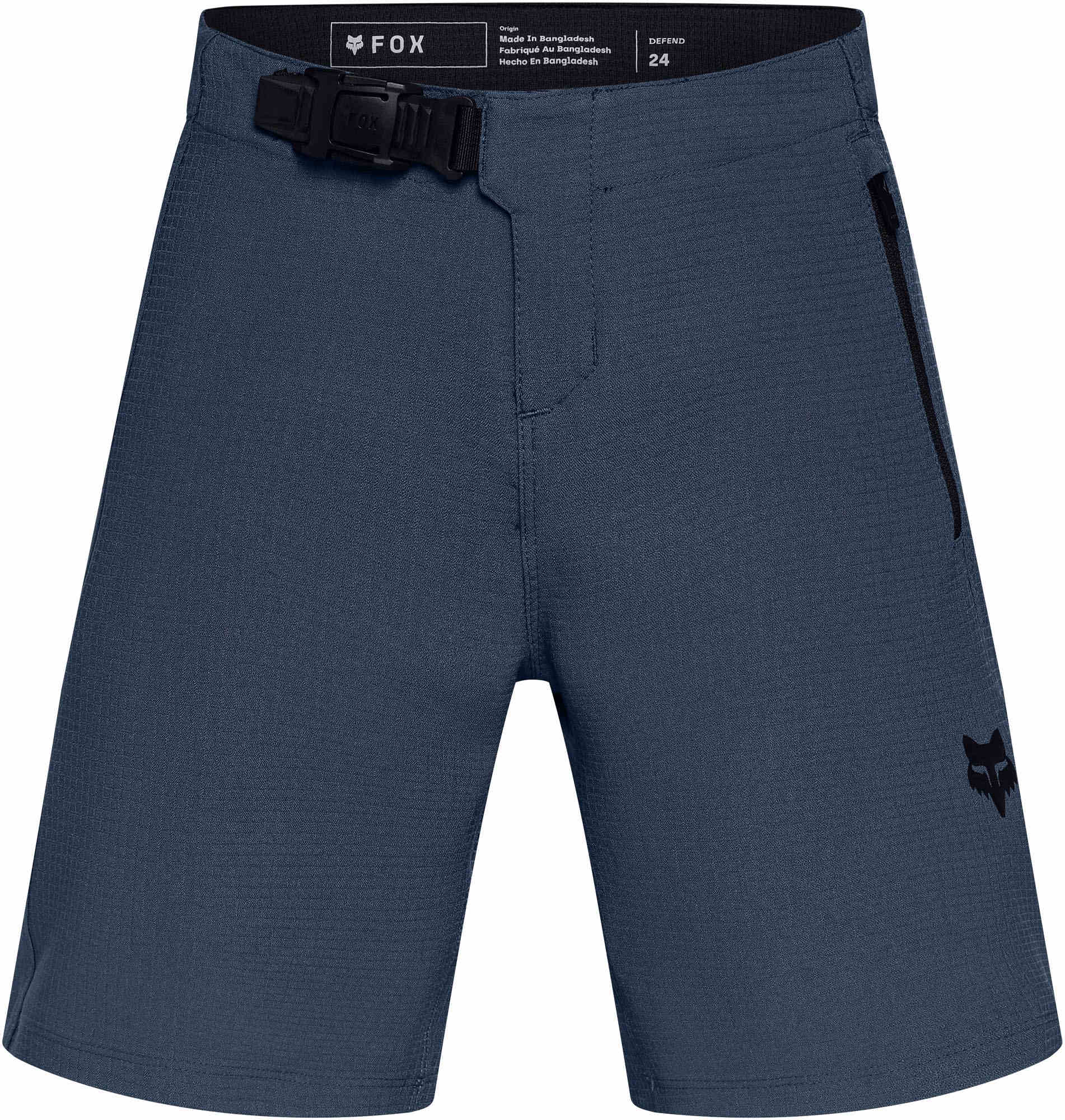 FOX Defend Ungdoms cykelshorts Midnatsblå 26 Figur 1