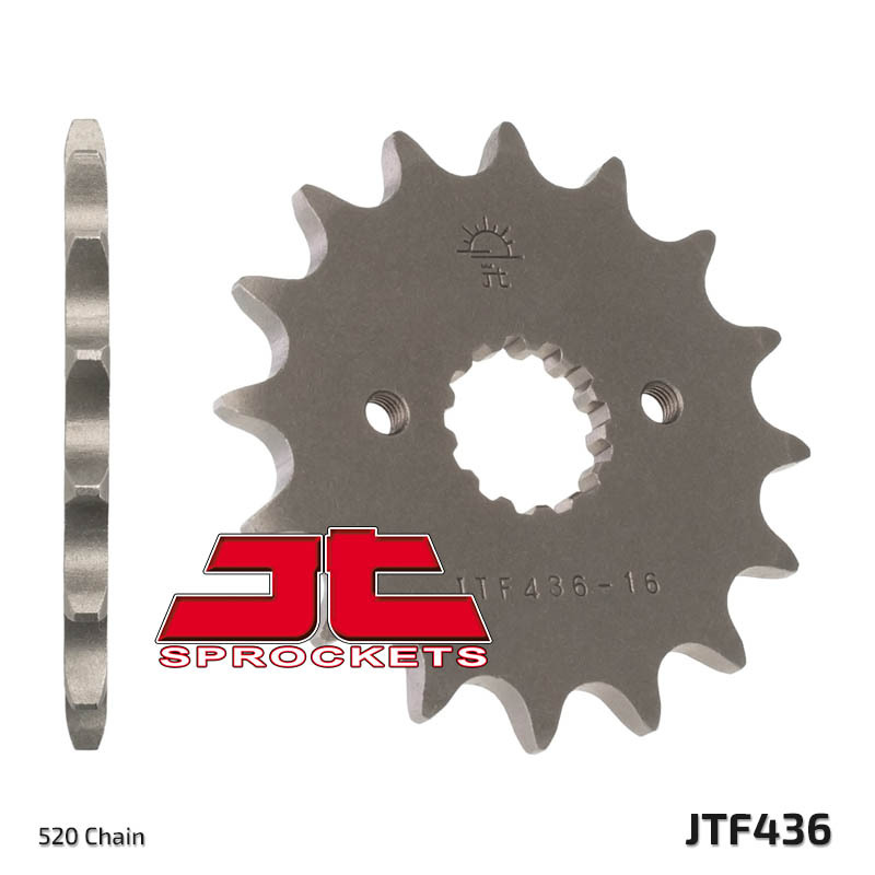 PIGNONS JT Pignon acier standard 436 - 520 Figure 2