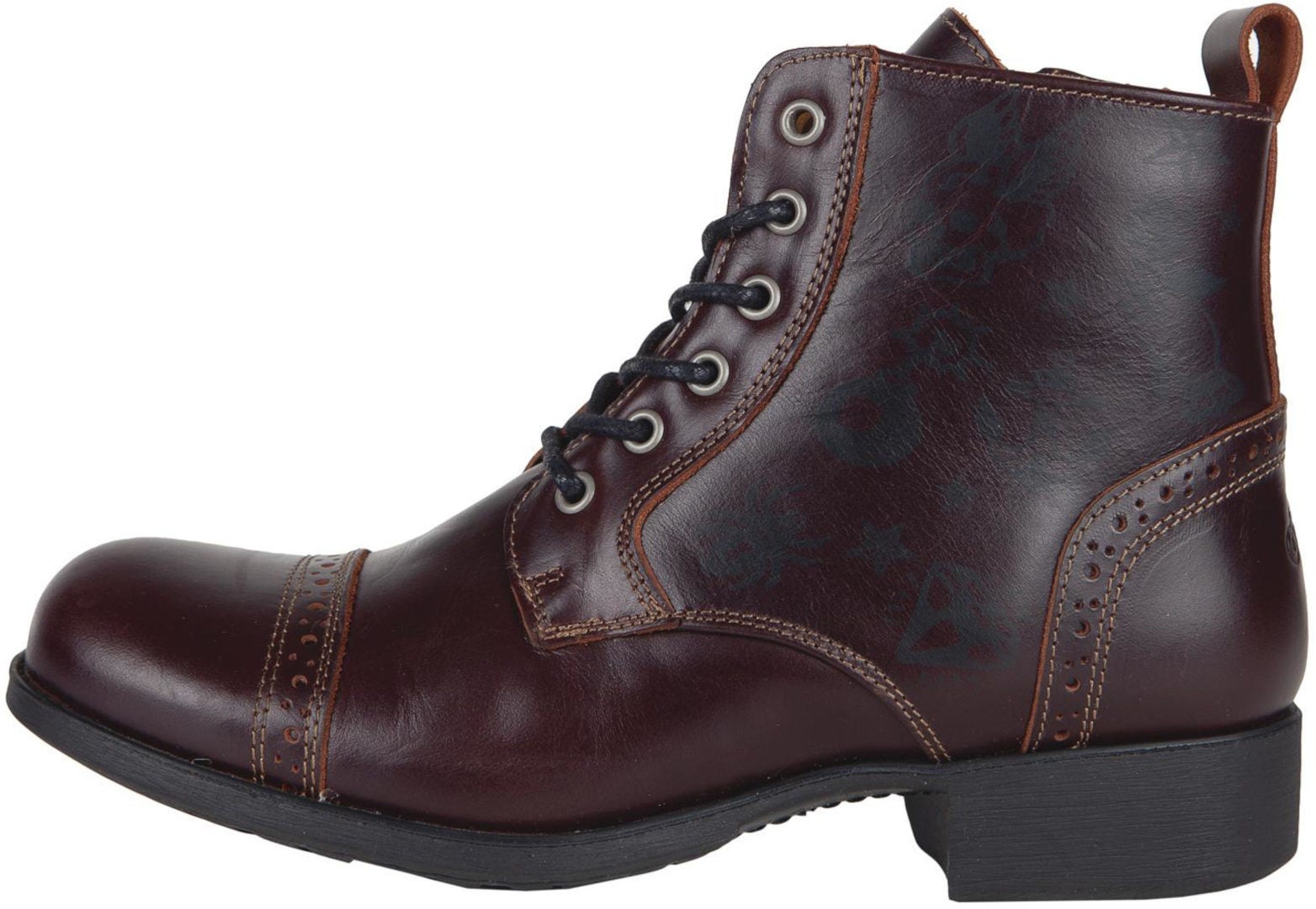 Helstons Mehari Dames Motorlaarzen Bordeaux 40 Figuur 1