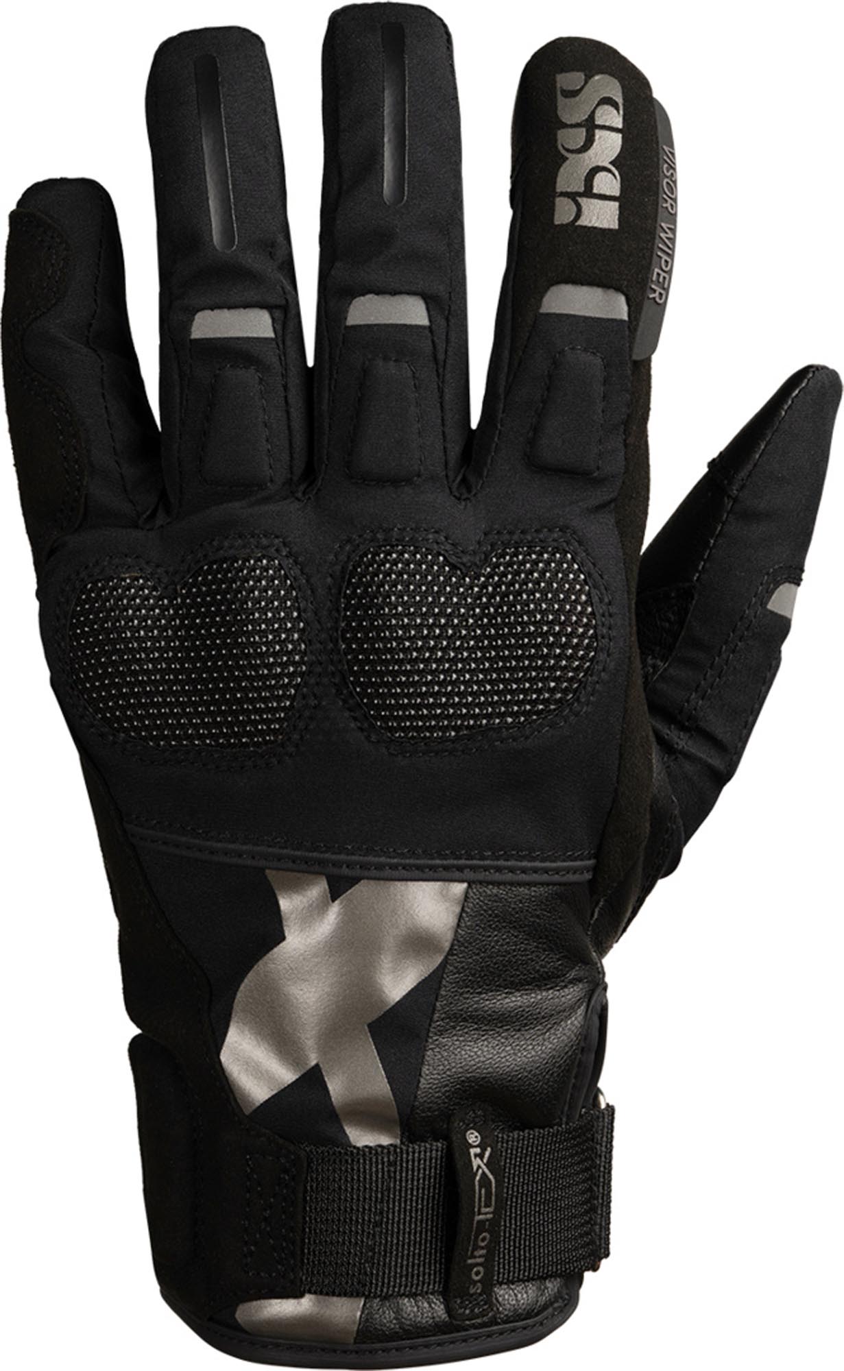 IXS Venture-STX-Z 1.0 vandtætte motorcykelhandsker Sort M Figur 1