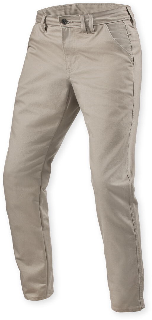 Revit Chino Dean 2 Tapered Motorrad Textilhose sand 30/30 Abbildung 1
