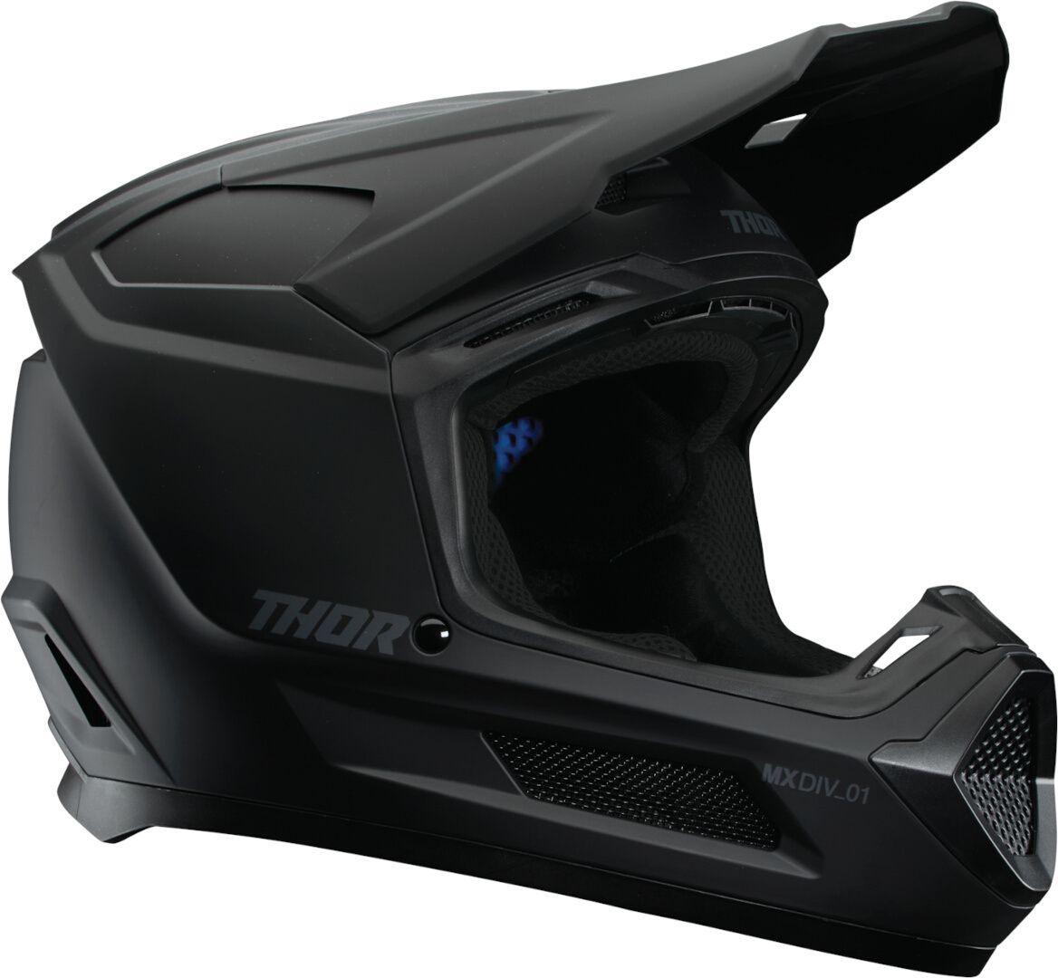 Thor Fleet Blackout Cască de motocross pentru copii Y/S (48/49) Figura 1
