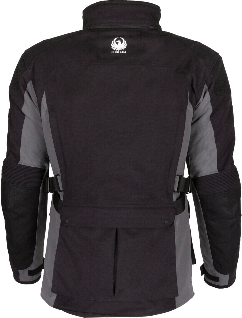 Merlin Solitude D3O Motorcycle Textile Jacket black/grey 3XL Figure 7