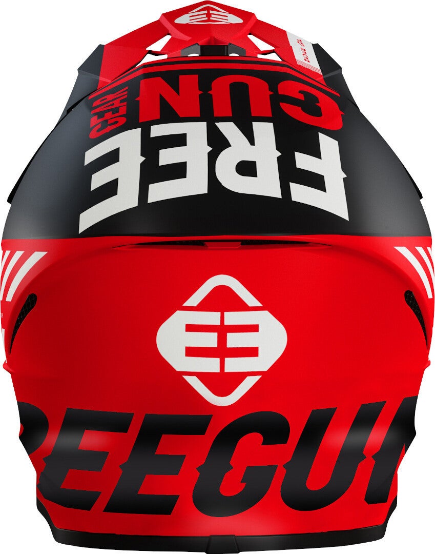 Freegun XP4 Danger Casco motocross nero/rosso L (59/60) Figura 2