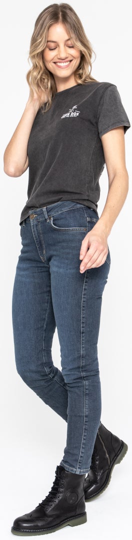 John Doe Jane High Mono XTM Jeans moto donna Indaco 34/32 Figura 7