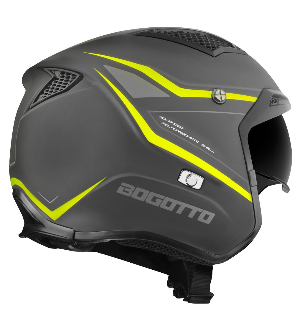 Bogotto Radic WN-ST Casco giallo/nero XL Figura 16