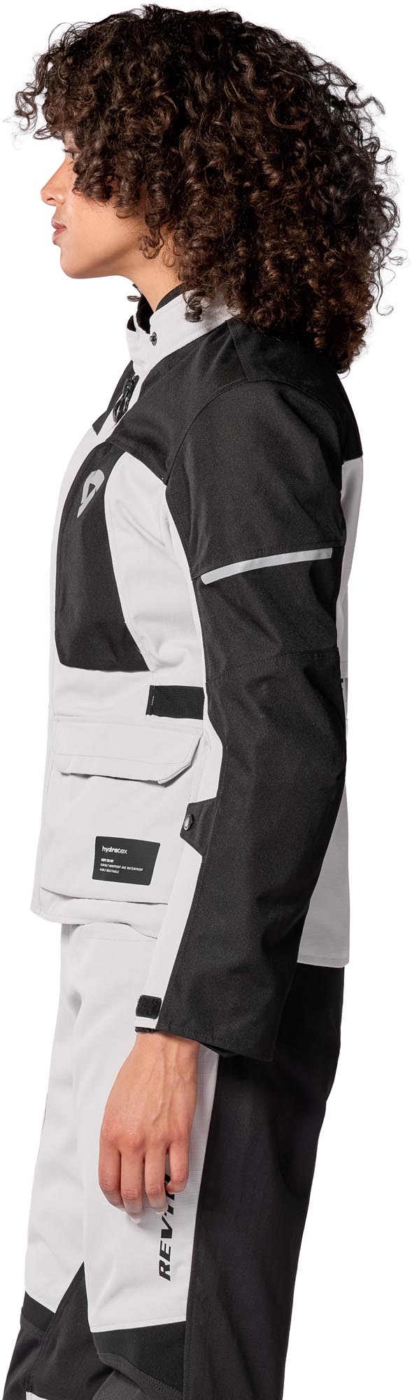 Revit Convergent H2O waterproof Ladies Motorcycle Textile Jacket silver/black 42 Figure 5