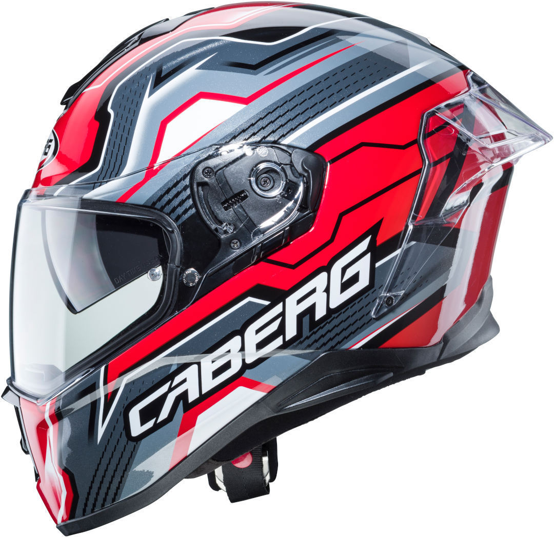 Caberg Drift Evo LB29 Helm schwarz/grau/rot S (55/56) Abbildung 3