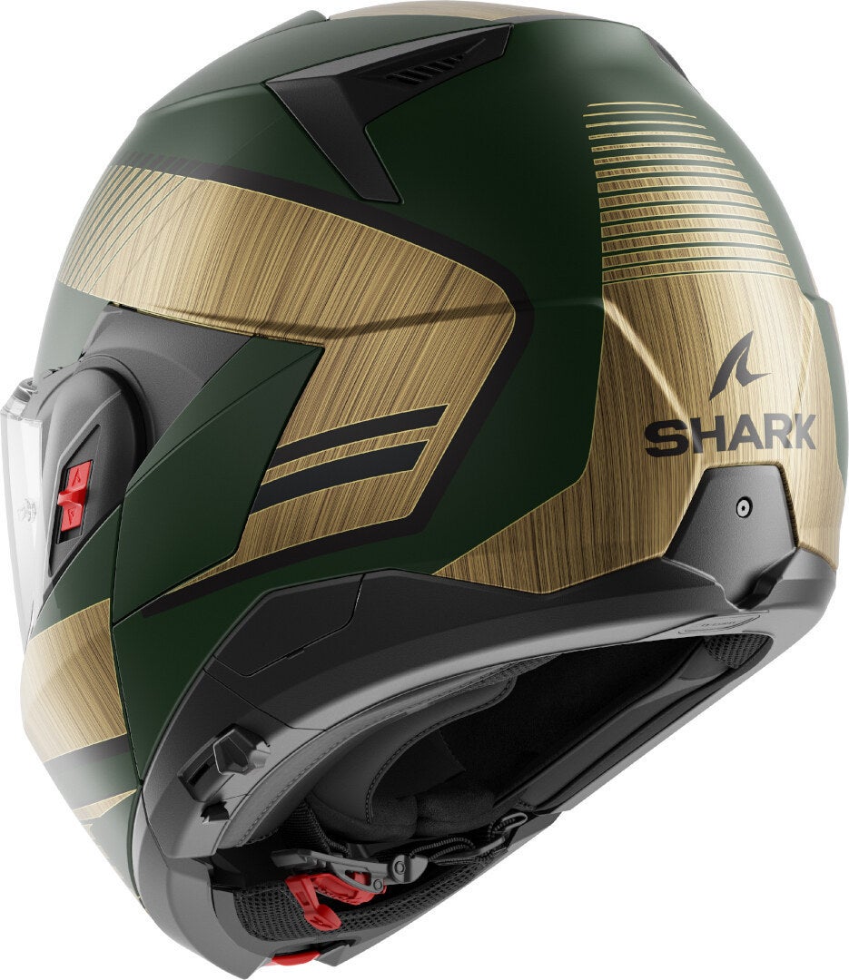 Shark Oxo Sikter Klapphelm grün matt/gold/schwarz L (59/60) Abbildung 5