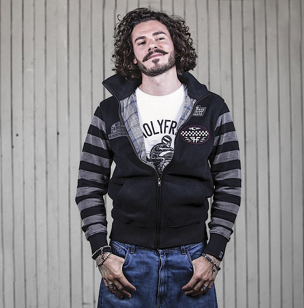 HolyFreedom Leather 2021 Zip Sweatshirt 3XL Abbildung 5