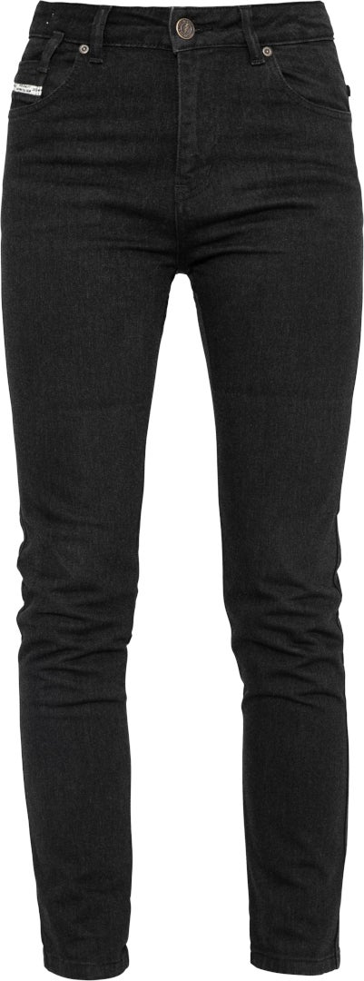 John Doe Jane High Mono XTM Dame Motorcykel Jeans Sort 33/32 Figur 1