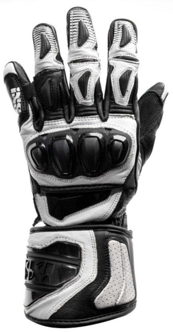 IXS Sport RS-300 2.0 Motorcykel handsker Sort/hvid L Figur 1