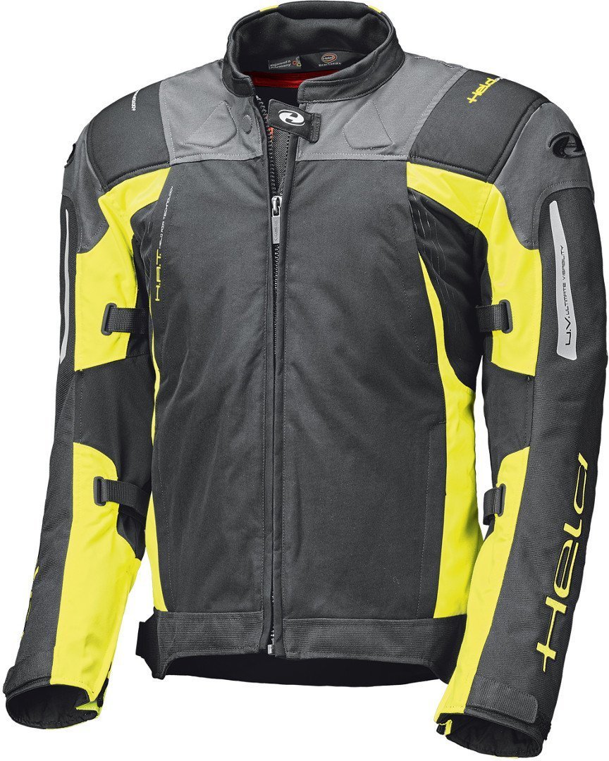 Held Antaris Motorcycle Textile Jacket grey/yellow M Figure 1