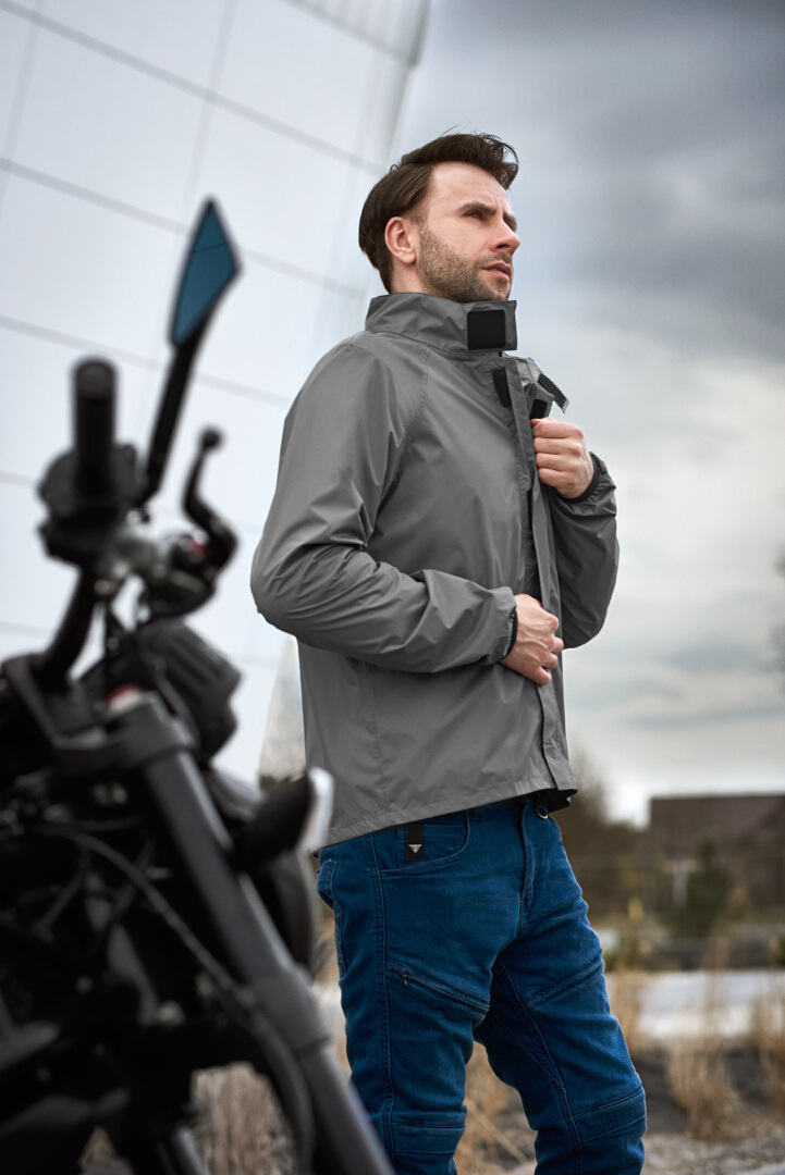 SHIMA Rainshell Motorcycle Rain Jacket S Figure 6