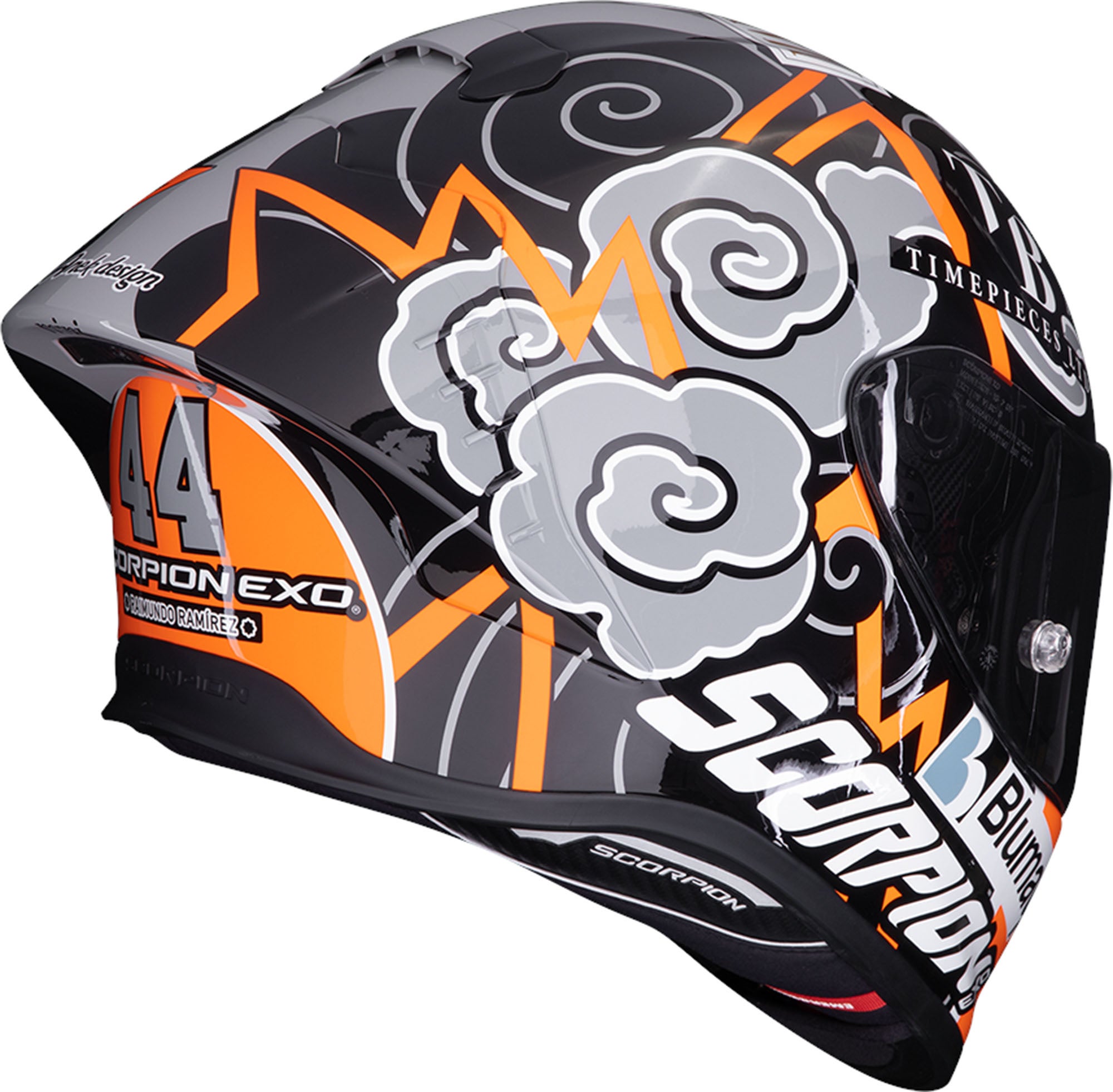 Scorpion EXO-R1 Evo Air Racing # 1 Replica Aron FIM Helm M (57/58) Abbildung 3