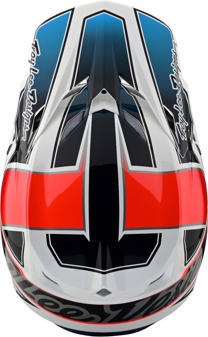 Troy Lee Designs SE5 Team MIPS Casco Motocross bianco/nero/rosso L (58/59) Figura 2