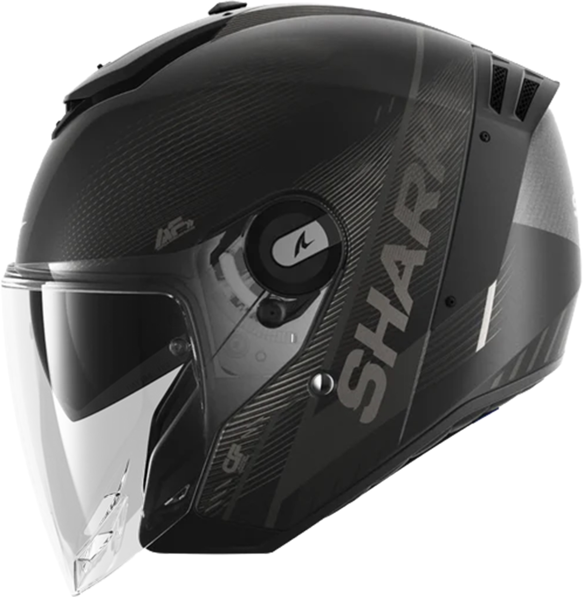 Shark RS Jet Carbon Speed-Tech Mat Helm carbon/anthrazit 2XL (63/64) Abbildung 4