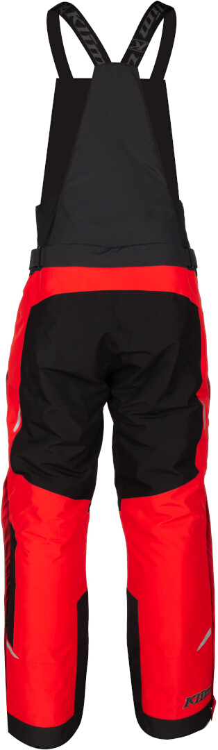 Klim Klimate 2022 Snowmobile Bib Pants black/red Short L Figure 4