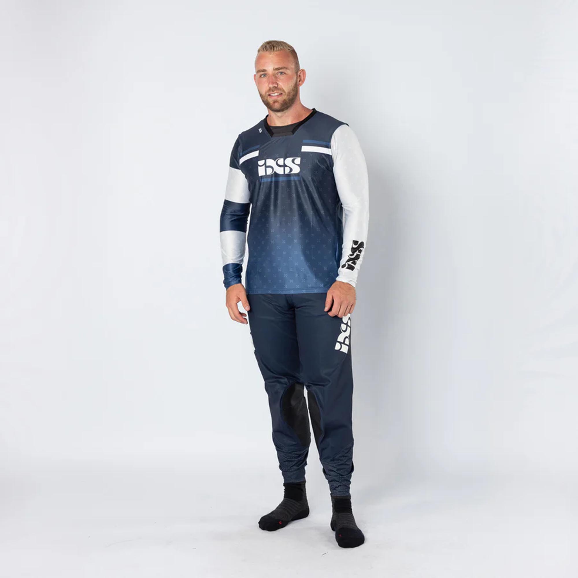 IXS Trigger-MX 1.0 Motokrosový dres tmavě modrá XS Obrázek 3