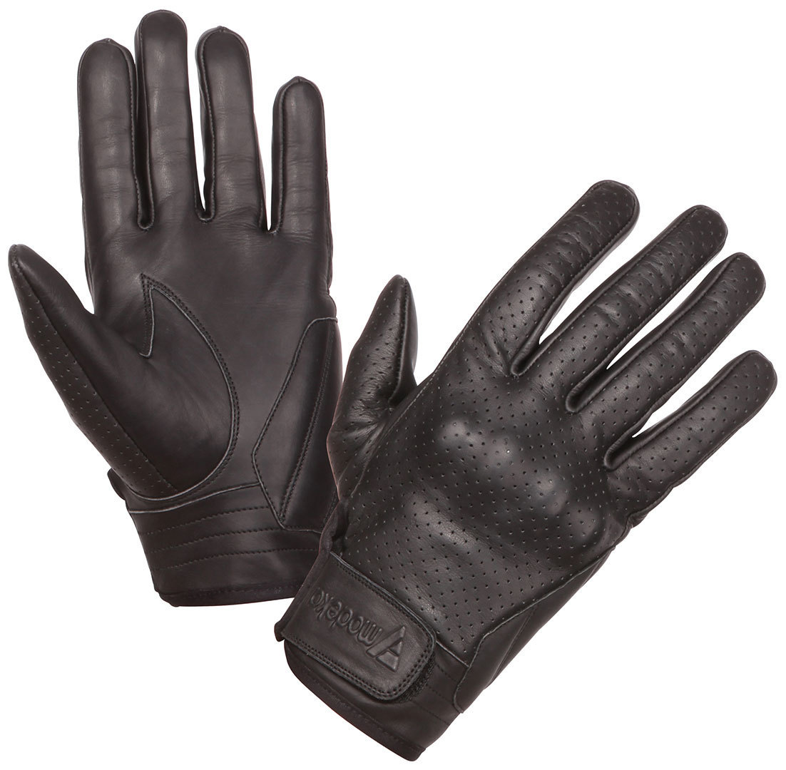 Modeka Hot Classic perforierte Motorrad Handschuhe rot 13 Abbildung 2
