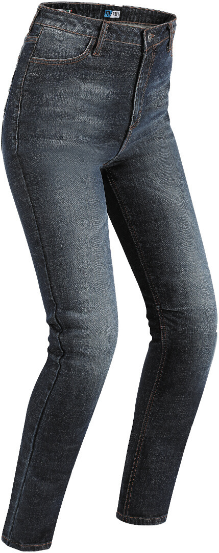 PMJ Sara Ladies Motorcycle Jeans dark blue 27 Figure 1