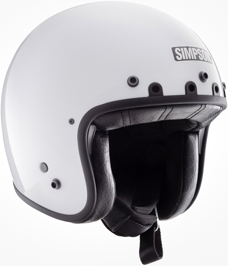 Simpson Chopper Solid Jet Helmet white XXL (63) Figure 2
