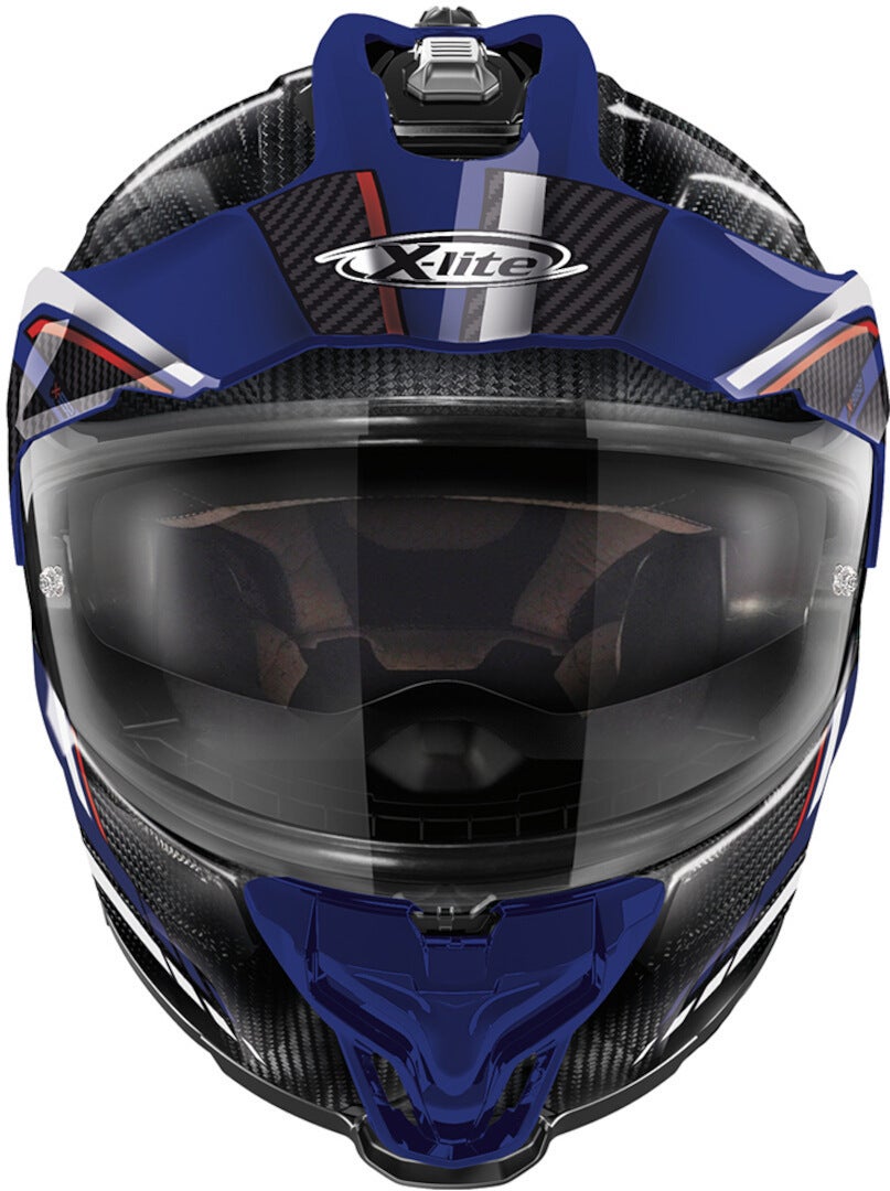 X-Lite X-552 Ultra Carbon Latitude N-Com Přilba černá/modrá/bílá S (56) Obrázek 3