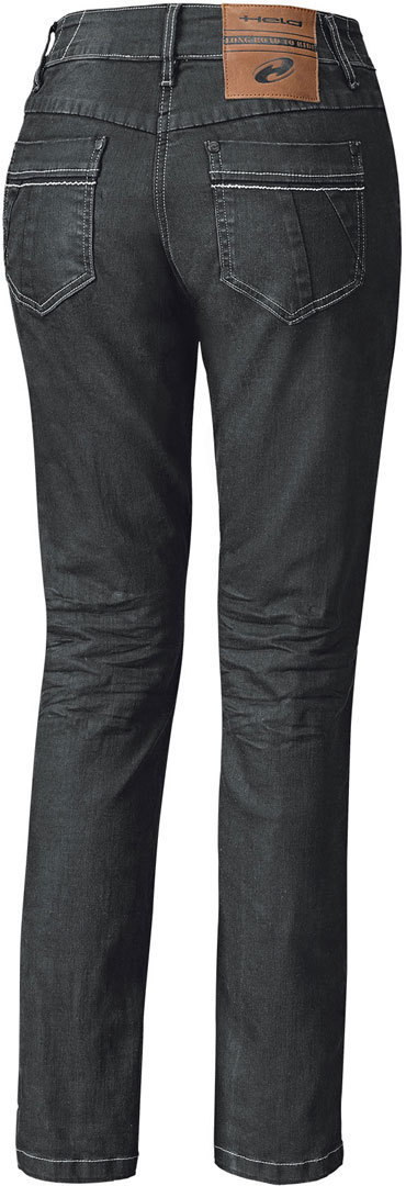 Held Crane Dame Motorcykel Jeans Sort 32 Figur 2