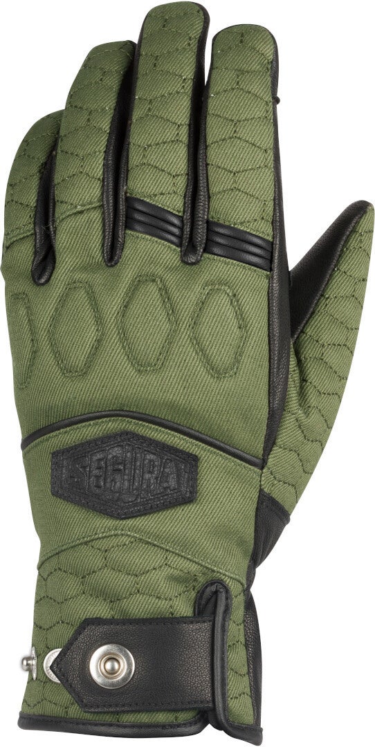 Segura Bahia vandtætte Motorcykelhandsker til damer Sort/Khaki 7 (L) Figur 2