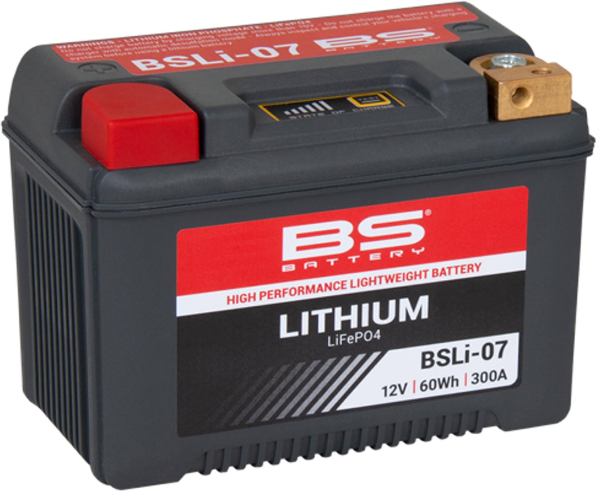 BS Battery Litiumjonbatteri - BSLI-07 Figur 2
