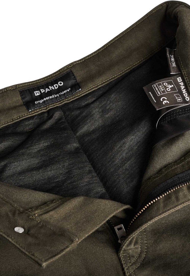 Pando Moto Mark AAA Cargo Motorcycle Jeans olive 34/32 Figure 3