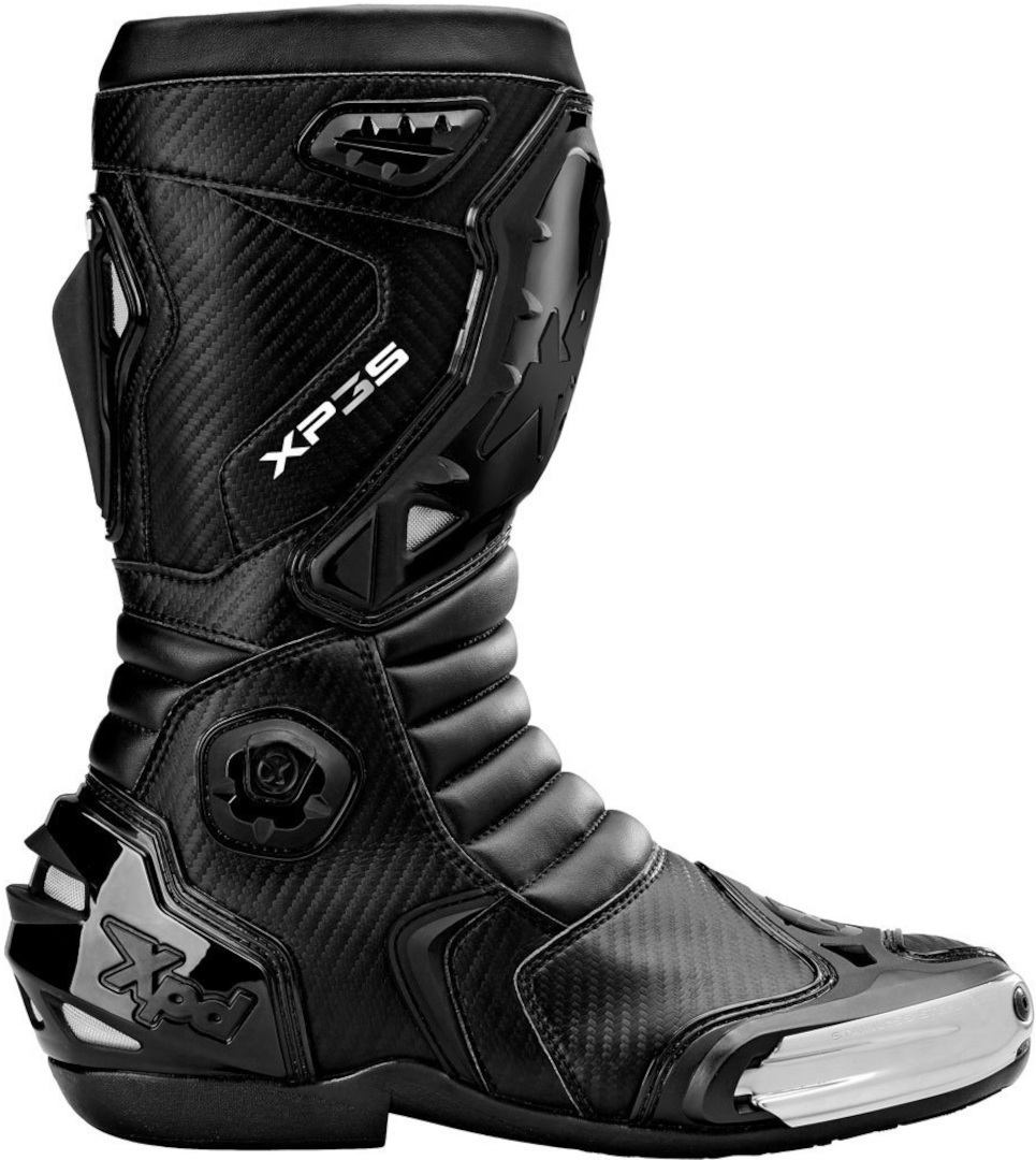 XPD XP3-S Botas de motocicleta preto metálico 46 Figura 5