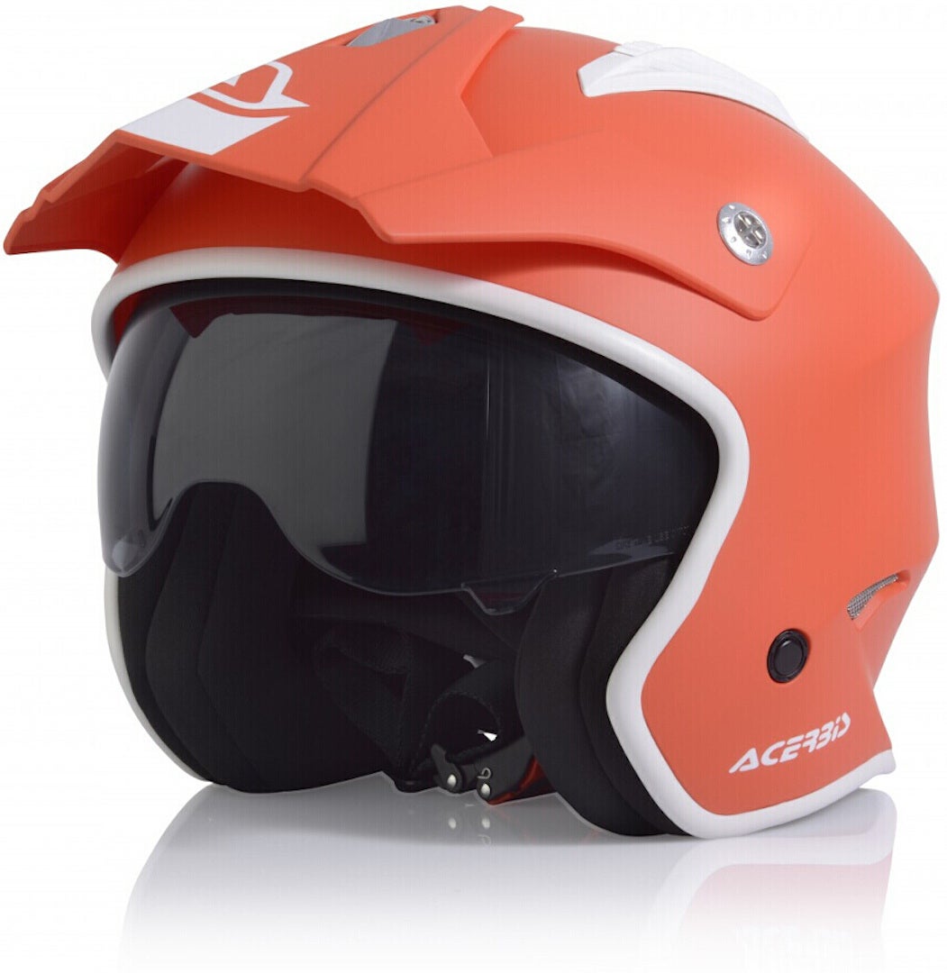 Acerbis Aria Jethelm orange/weiß XL (61/62) Abbildung 1