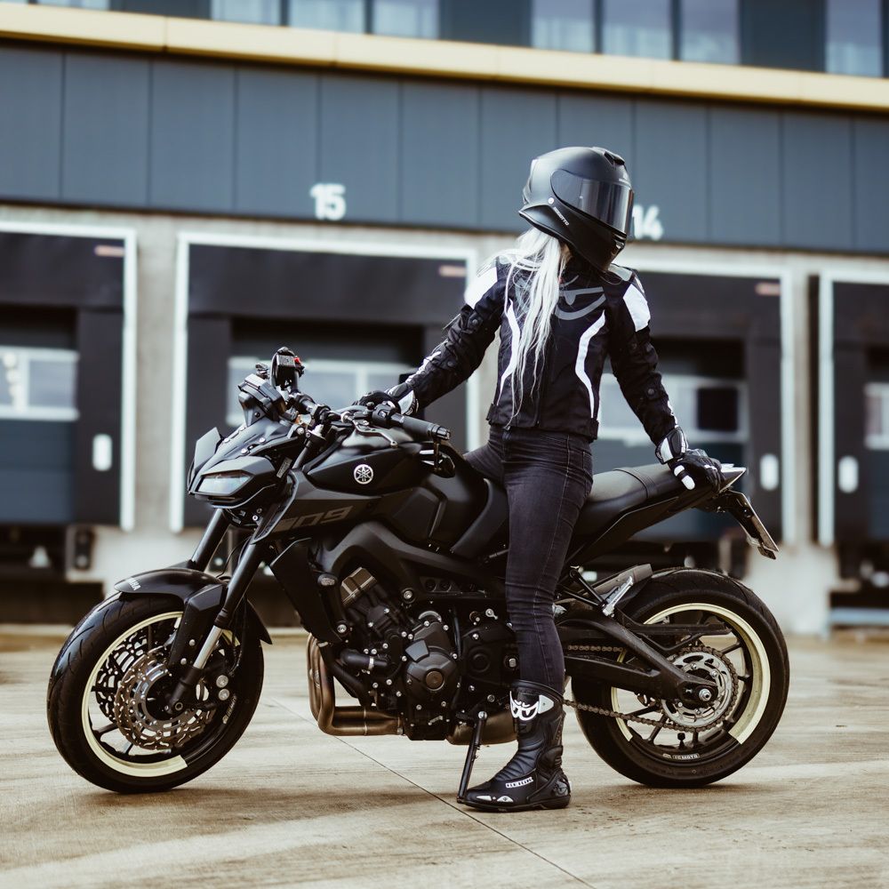 Berik Imola Air Jachetă textilă pentru motociclete pentru doamne Negru/Alb/Roșu 46 Figura 3
