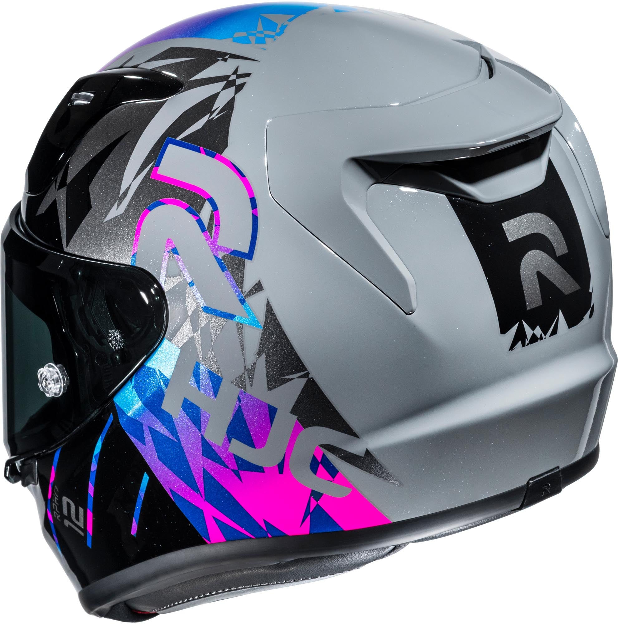 HJC RPHA 12 Kate Casque Noir/Gris/Violet S (55/56) Figure 3