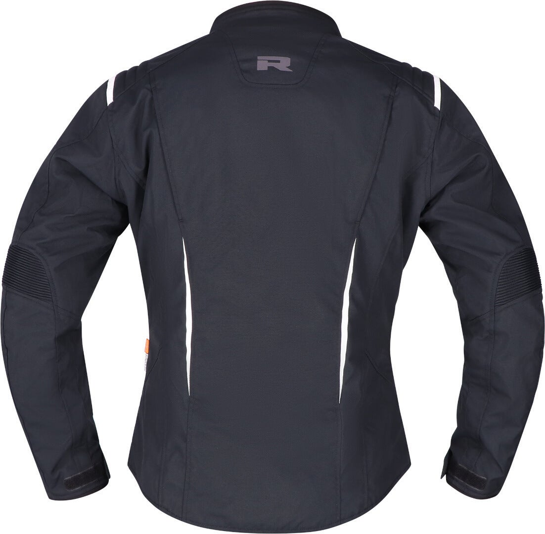 Richa Chloe 2 imperméable à l’eau dames moto textile veste Noir/Blanc 4XL Figure 3