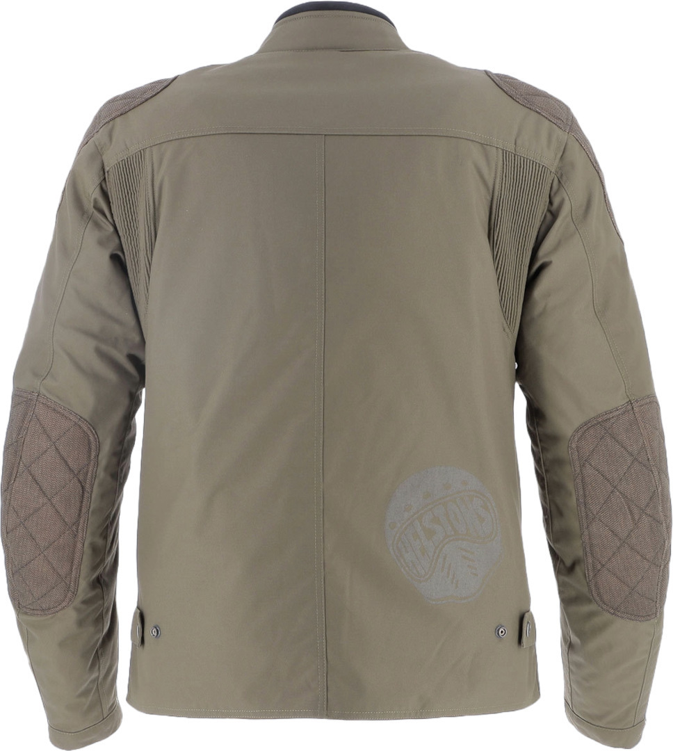 Helstons Sand waterproof Motorcycle Textile Jacket Khaki 4XL Figure 3