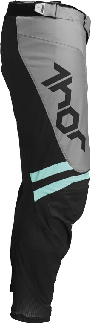 Thor Pulse Cube Motocross Pants black/turquoise 32 Figure 3