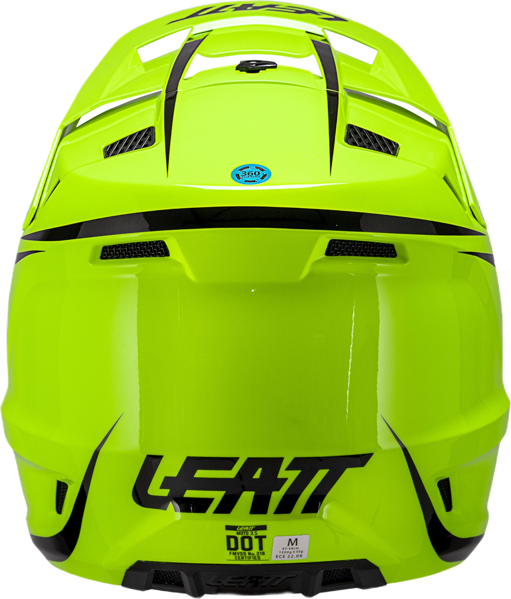 Leatt 3.5 V26 Casco da motocross con occhiali Giallo/nero neon S (55/56) Figura 4