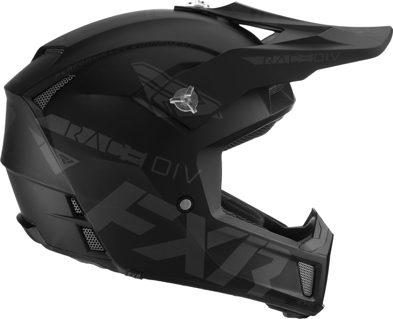 FXR Clutch Evo 2023 Snescooterhjelm Sort S (55/56) Figur 4