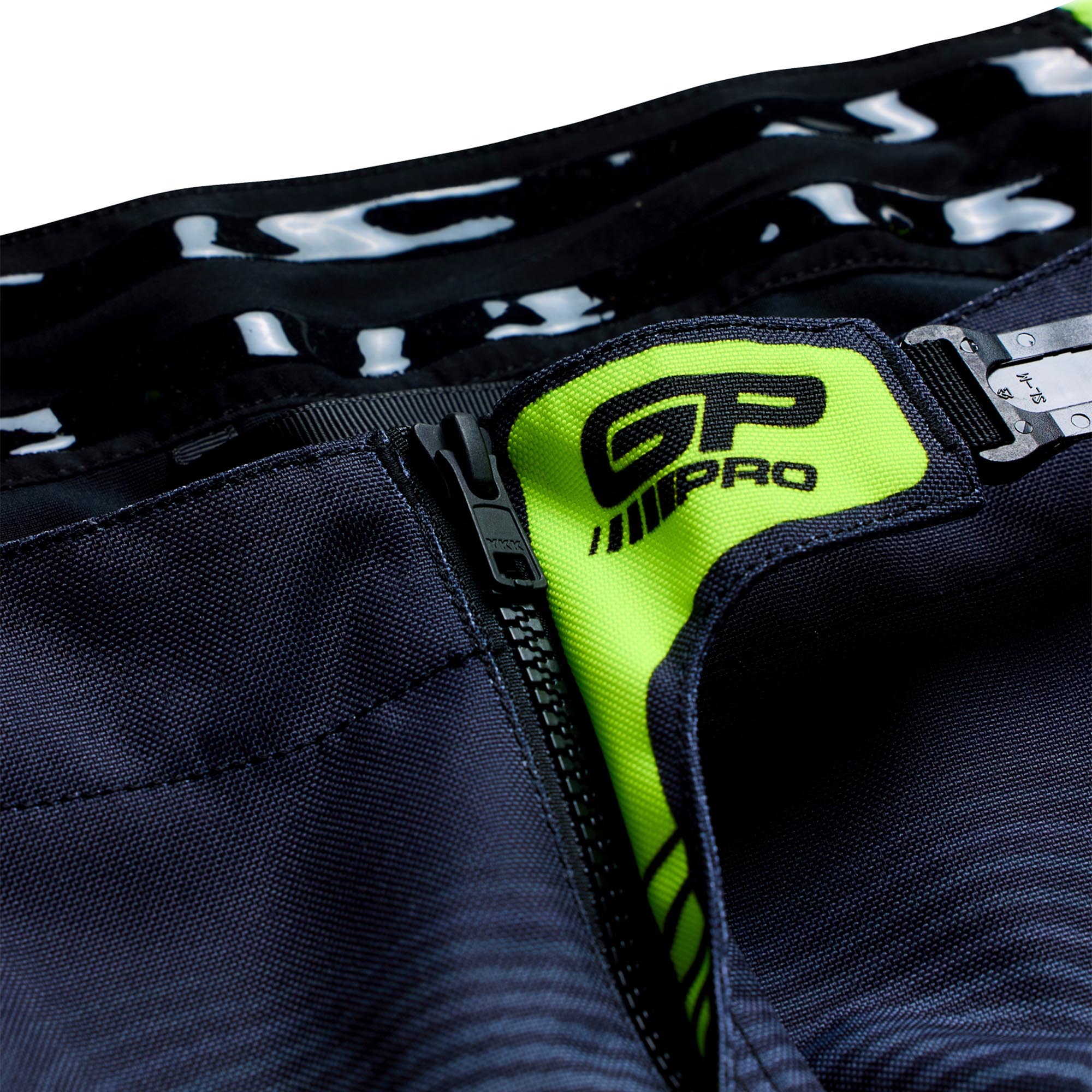Troy Lee Designs GP Pro Imprint Motocross Pants grey/fluo yellow 38 Figure 8