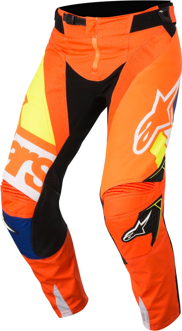 Alpinestars Techstar Factory 2018 Motocross bukser orange/sort 32 Figur 1