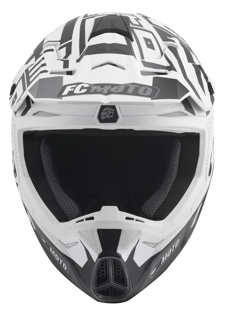 FC-Moto Merkur Flex Motocross hjelm hvid/grå/sort L Figur 4