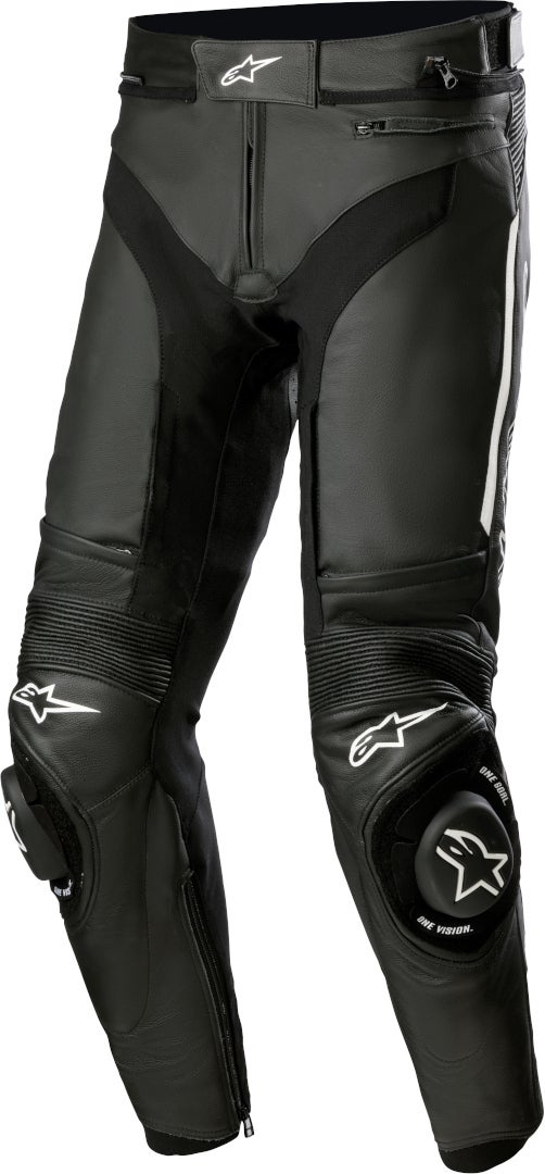 Alpinestars Missile V3 Motorcycle Leather Pants black 60 In short Figure 2