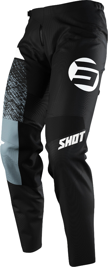 Shot Devo Roll Motocross Pants black/grey 32 Figure 1