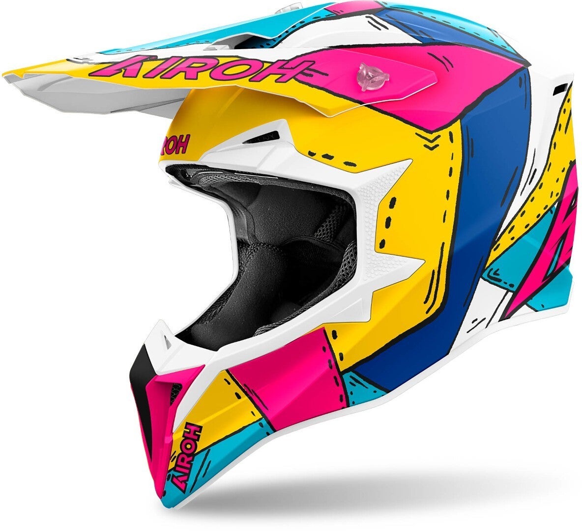 Airoh Wraaap Paint Casco da motocross XXL (63) Figura 1