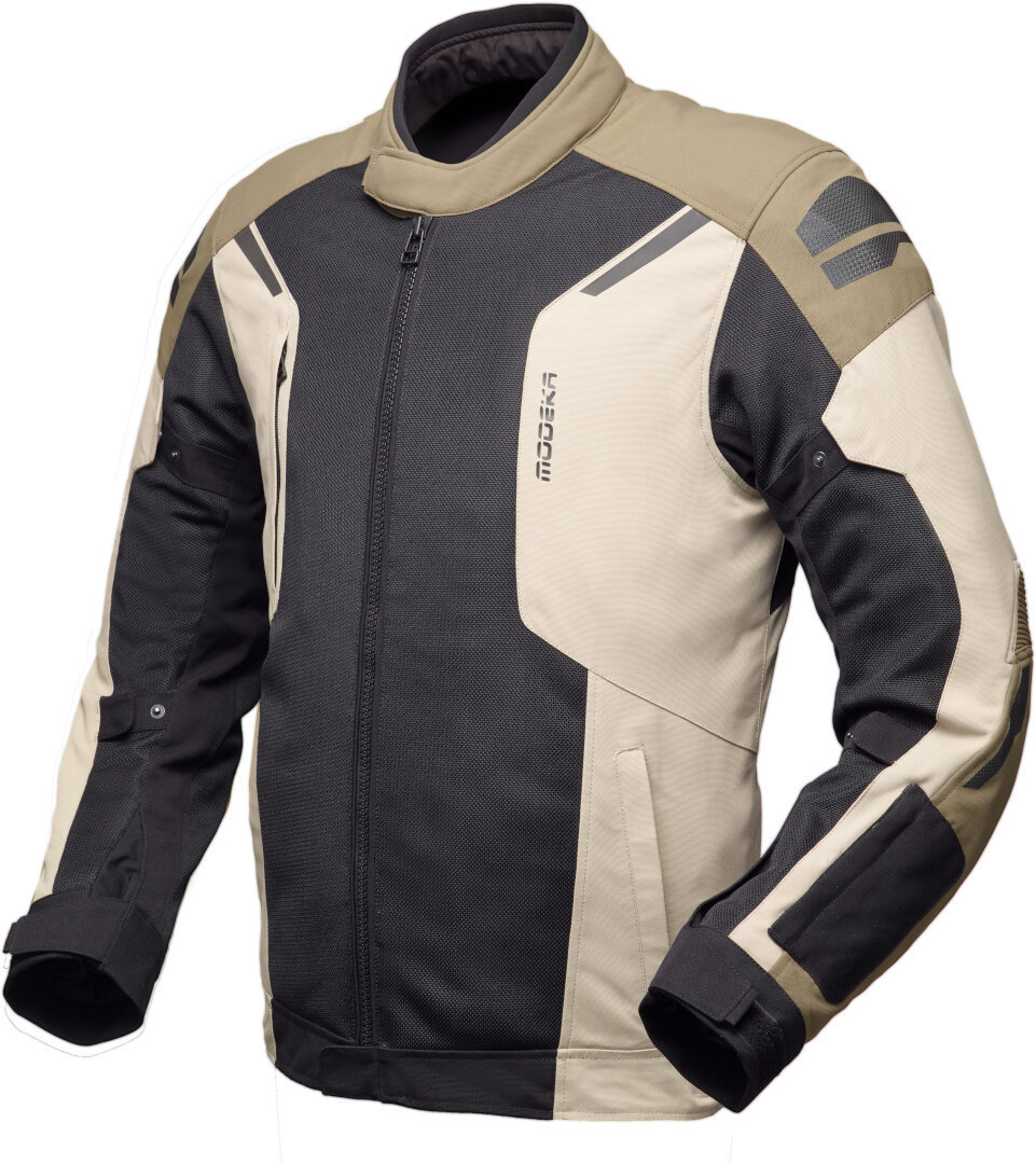 Modeka Khao Air II waterproof Motorcycle Textile Jacket Khaki/Black XL Figure 1