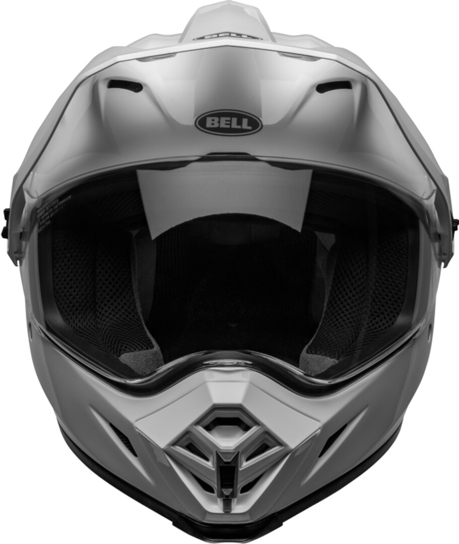 Bell MX-9 Adventure MIPS Solid Motocross Helm weiß XL (61/62) Abbildung 3