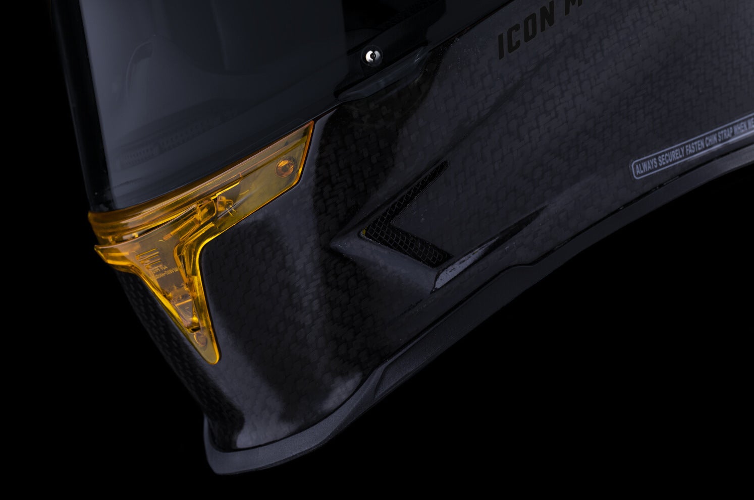 Icon Airframe Pro Casco Carbon 4Tress nero/giallo M (57/58) Figura 9